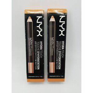 2 Packs NYX Makeup Hydra Touch Brightener, HTB03 Luminous Stick, 0.07 Ounce